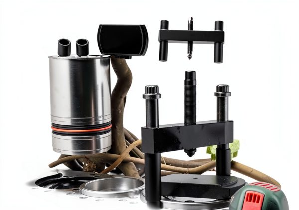 RACTOP Cylinder Liner Press – Steel, Black Anodized, Fits Cummins ISX-5
