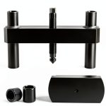 RACTOP Cylinder Liner Press – Steel, Black Anodized, Fits Cummins ISX-0