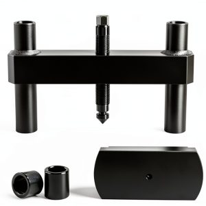 RACTOP Cylinder Liner Press – Steel, Black Anodized, Fits Cummins ISX-0