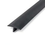 25 Ft Black 3/4" Plastic Center Barb Tee Moulding by ZEYUE-0