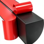 1/2 Inch Quarter Round Molding WURJHSONG Peel and Stick Black 79in-0