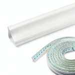 Peel and Stick Corner Trim Molding 16ft Off-White LUKLUKSEON NBR-0