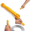 InstaTrim Trim Applicator 1/2 and 3/4 Inch Adhesive Molding Yellow-6