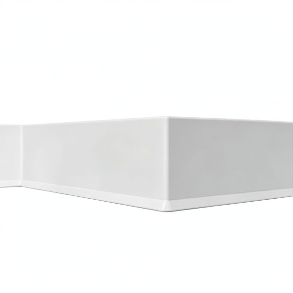 Flexible Vinyl Baseboard Trim, 4 Inch Peel and Stick Baseboard Molding Trim, Rubber Wall Base Board Moulding Trim for Floor (20 Feet)-3