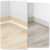 Flexible Quarter Round Molding Trim Peel and Stick 118Inch White,Small Self Adhesive Silicone Shoe Moulding,Bendable Mini Waterproof Caulk Strip for Baseboard,Wall,Bathtub,Floor,Bathroom,Crown-5