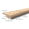 Red Oak Overlap Edging 36" x 2" – Randall Floor Transition Trim-1