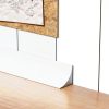 Flexible Quarter Round Molding by cuysfead – White Silicone Trim 9.8′-1