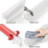 Flexible Quarter Round Molding Conwang 196in Silicone Trim White-7
