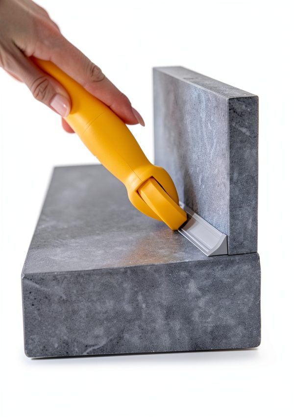 InstaTrim Trim Applicator 1/2 and 3/4 Inch Adhesive Molding Yellow-10