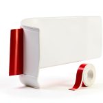 Peel and Stick Baseboard Trim Yu Huan 2.1in x 20ft White Vinyl Base-0