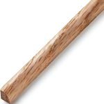Oak Quarter Round Real Hardwood Molding by Rockler 48in 1/4in Size-0