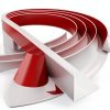 Flexible Quarter Round Molding Trim ESUFEIR White 118in Silicone-0