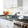 Flexible Quarter Round Molding Trim ESUFEIR White 118in Silicone-2