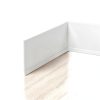 Flexible Vinyl Baseboard Trim, 4 Inch Peel and Stick Baseboard Molding Trim, Rubber Wall Base Board Moulding Trim for Floor (20 Feet)-6